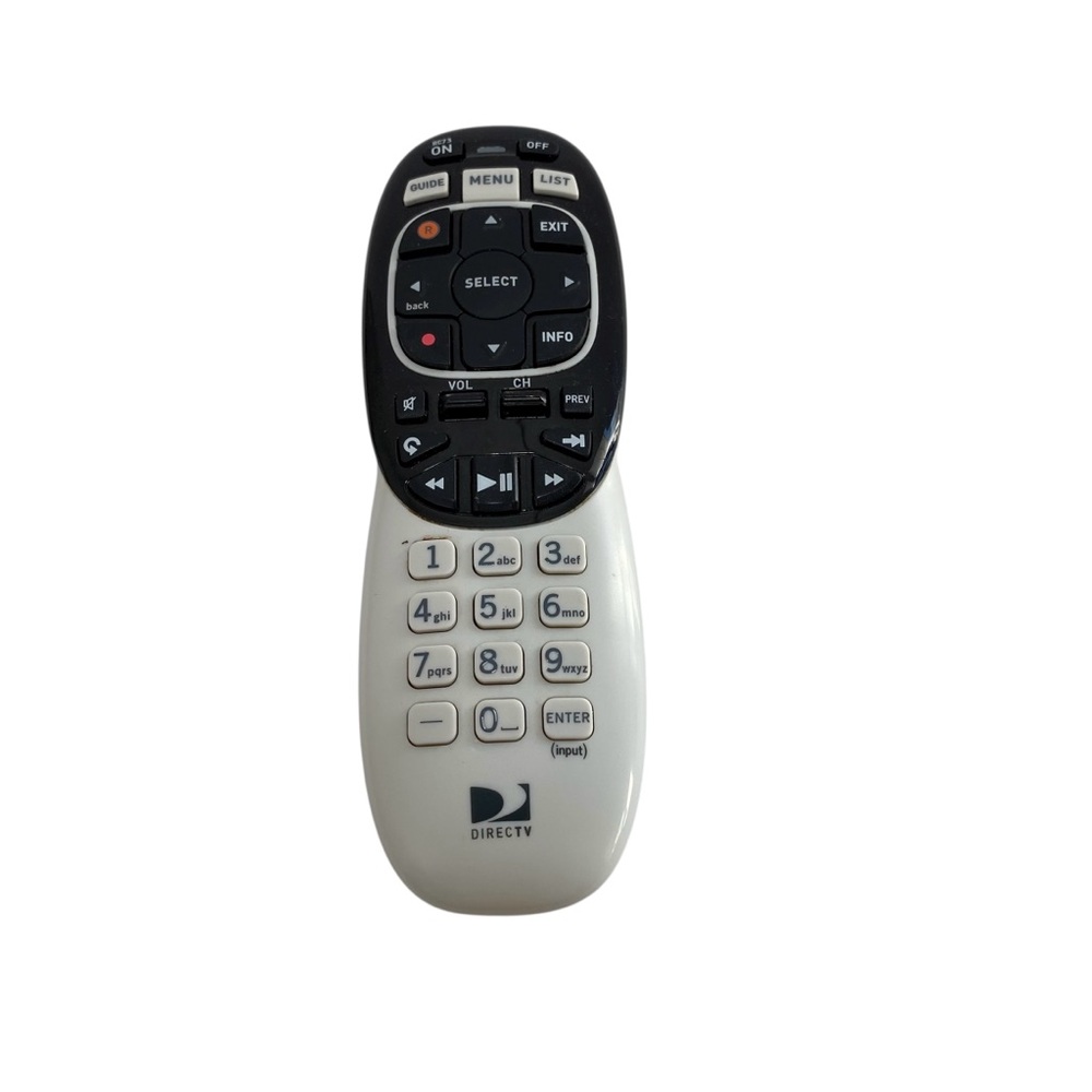 DIRECTV URC3009MBC1-0-R Black & White Cable TV‎ Remote Control